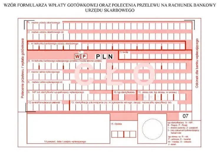 Jaki druk do us z numerem konta wybrać i jak go złożyć
