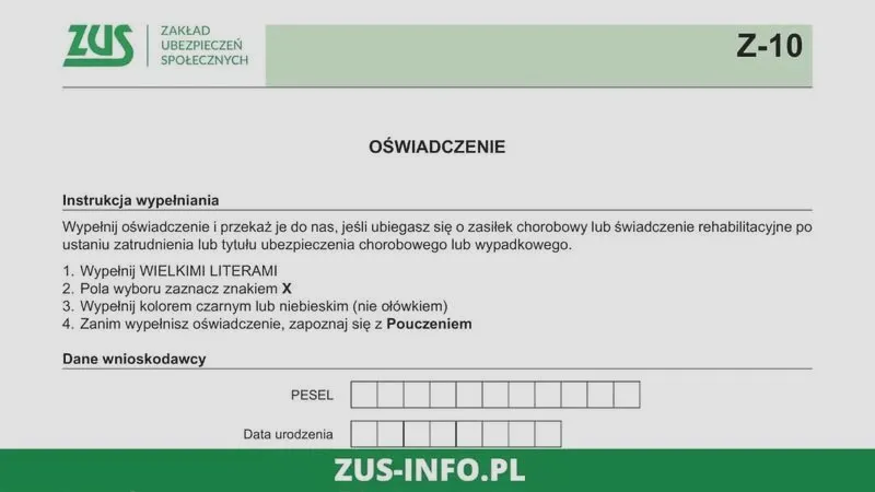 Kto wypełnia druk Z10? Odkryj odpowiedzi na najczęstsze pytania