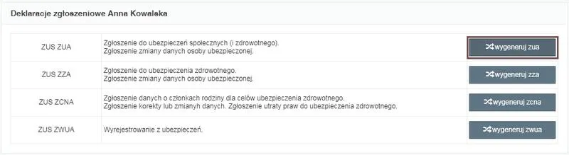 Dokumenty do wyrejestrowania