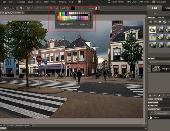 Photoshop cofnąć zmiany