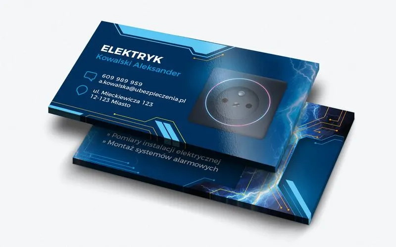 Projektowanie wizytówek