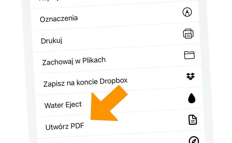 Tworzenie PDF ze zdjęć