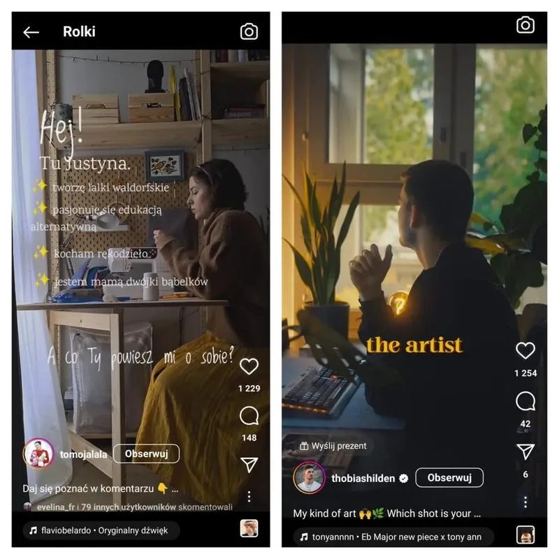 Tworzenie Rolki na Instagramie