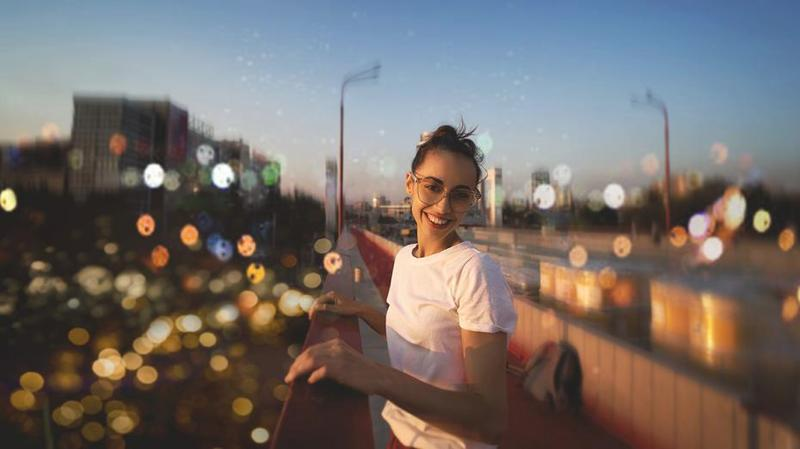 Ustawienia aparatu do bokeh