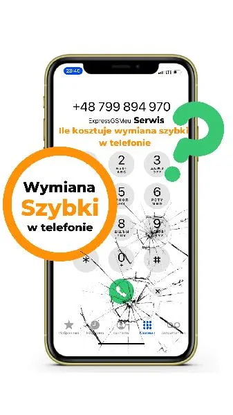 Wymiana szybki aparatu