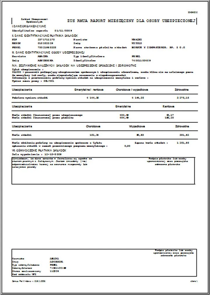 Wypełnianie dokumentów RMUA