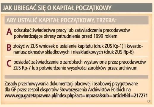 Wypełnianie druku ZUS KP 1