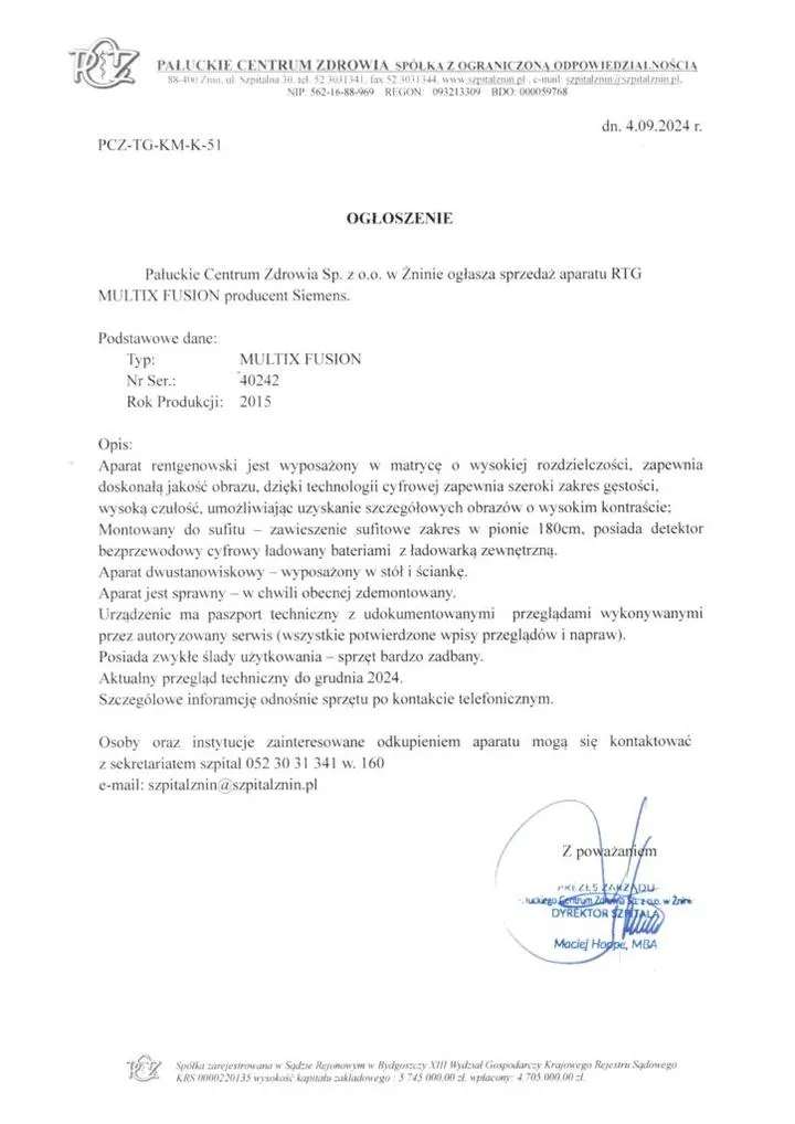 Zachowanie wartości sprzętu